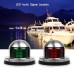 1 Paar 12V Rot Grün LED Boat Boot Auto Yacht Marine Signal Navigation Leuchten Lampen IP67